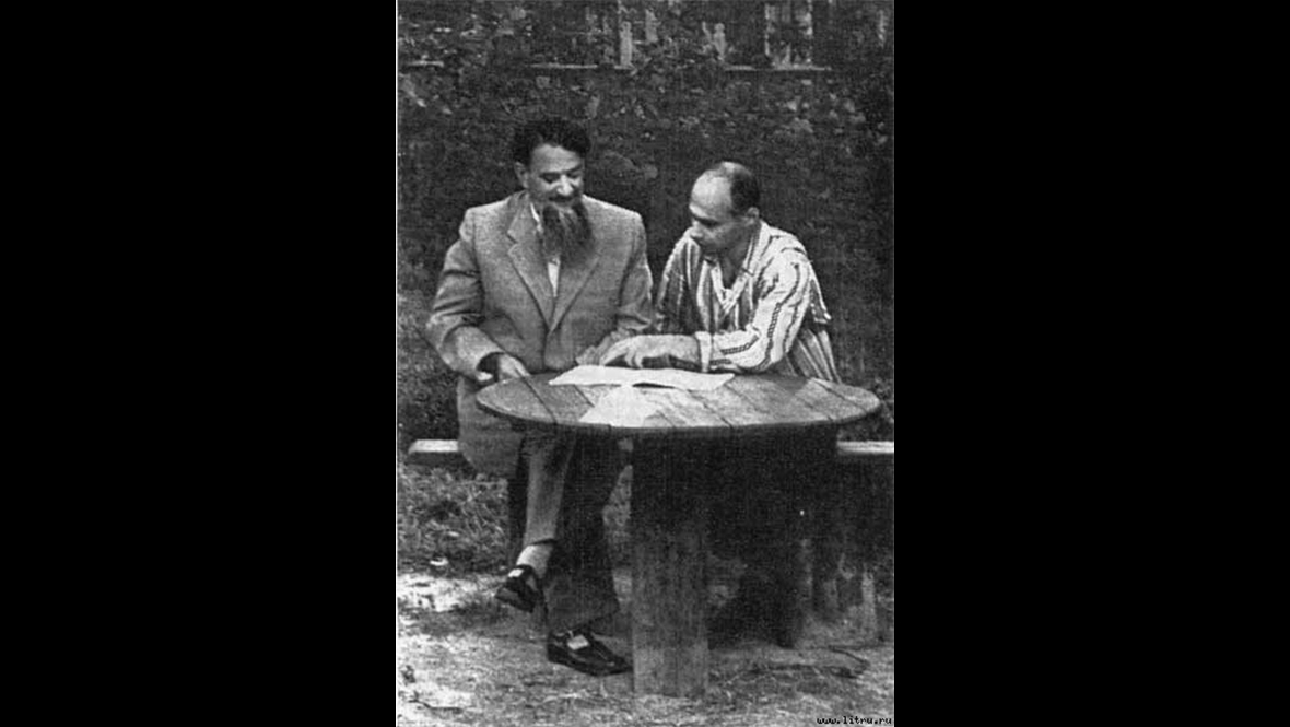 И.В. Курчатов и Г.Н.Флеров, 1953