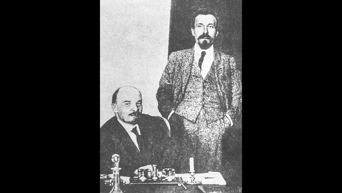 Владимир Ульянов-Ленин и Алексей Рыков