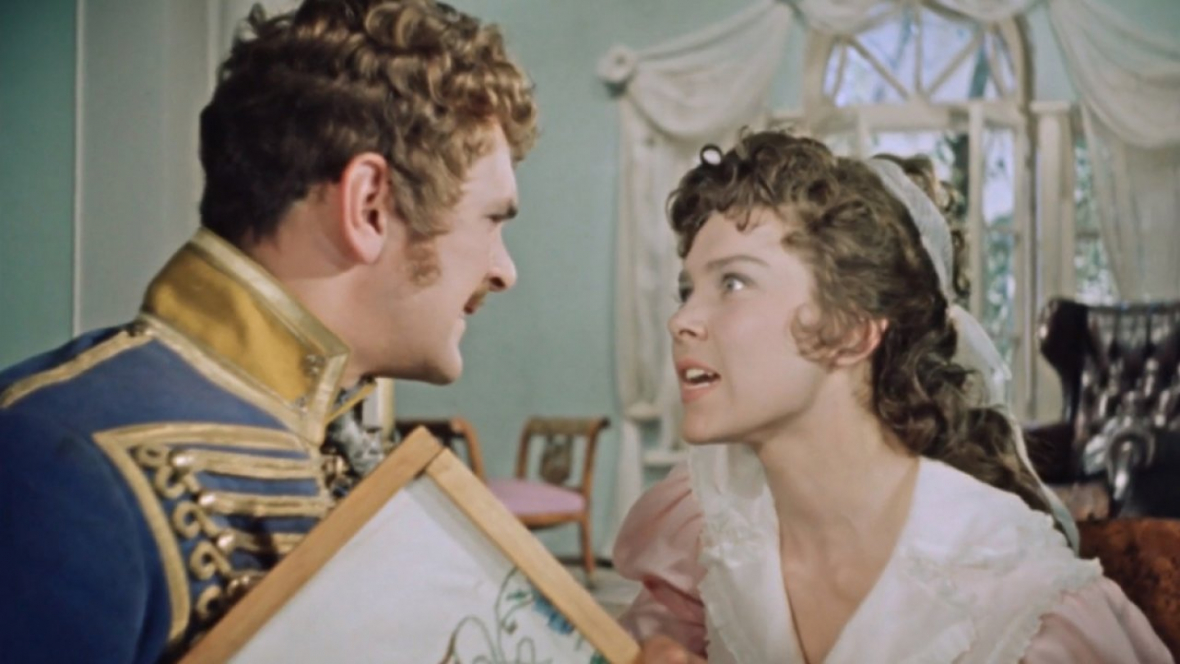 Кадр из фильма "Гусарская баллада", 1962