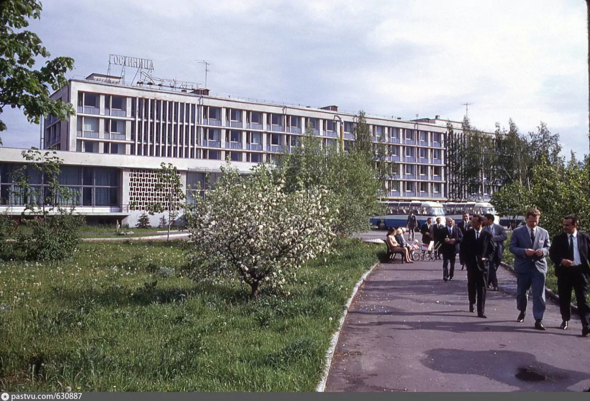 Гостиница "Дубна". Конец 1960-х