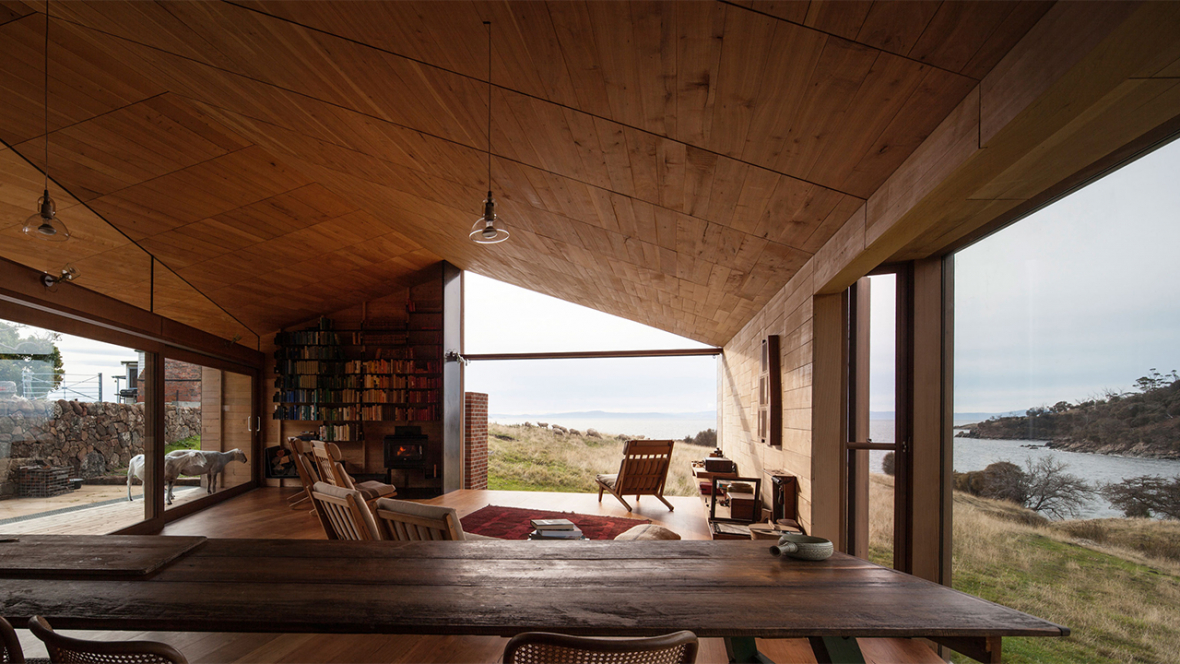 The Shearer’s Quarters, North Bruny Island / Photography by Trevor Mein