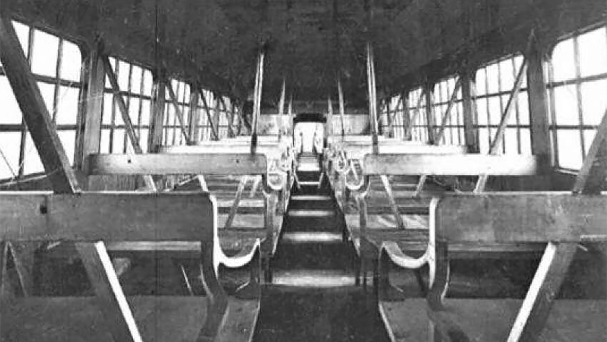 Пассажирский салон Caproni Ca.60