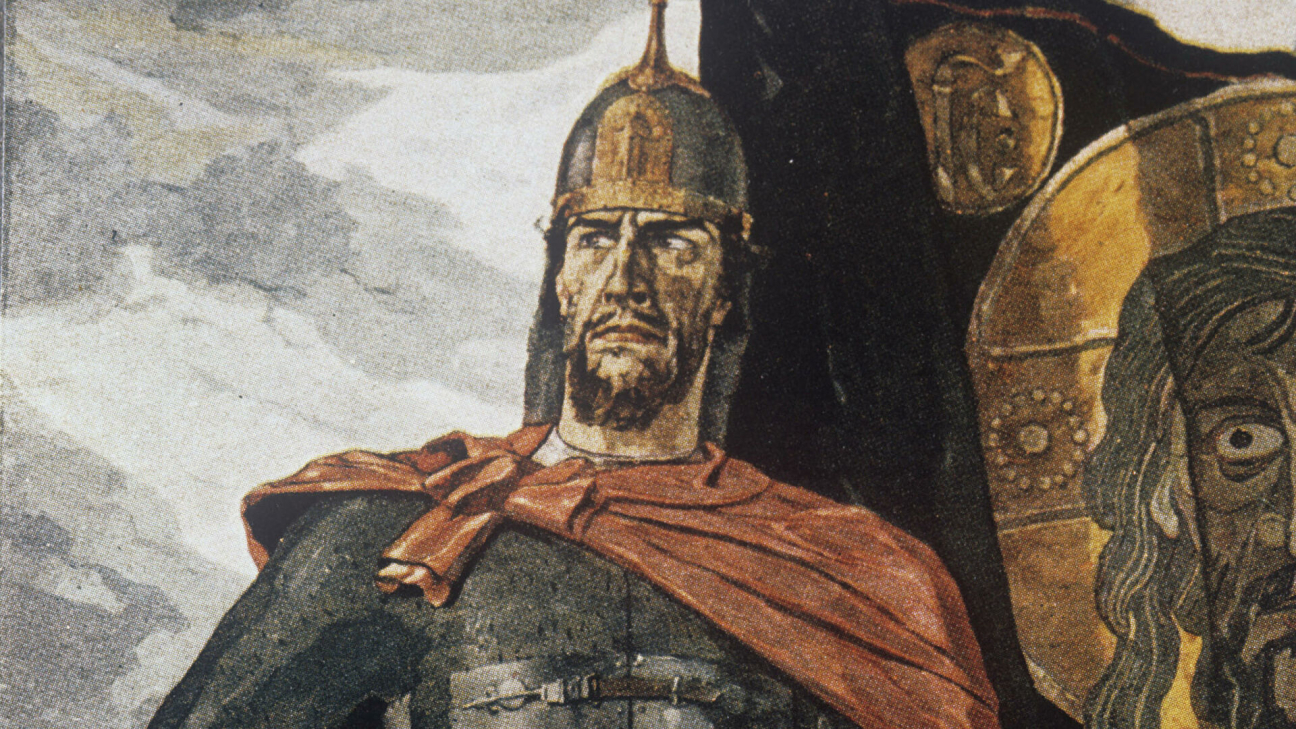 Павел Корин, "Александр Невский", 1942 год