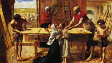 John Everett Millais, Christ in the House of his Parents, 1850